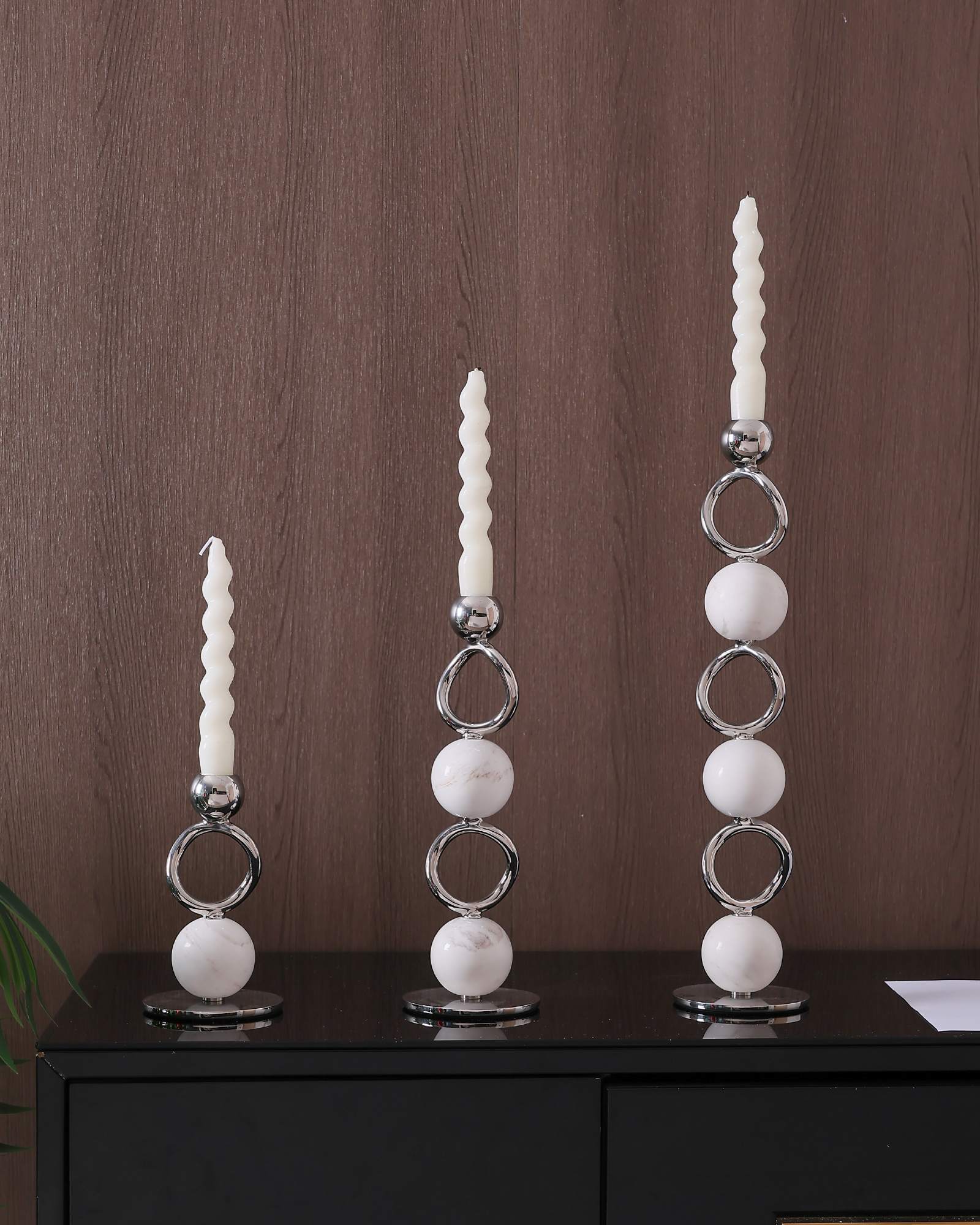 Artful daily objects styled in a refined interior
