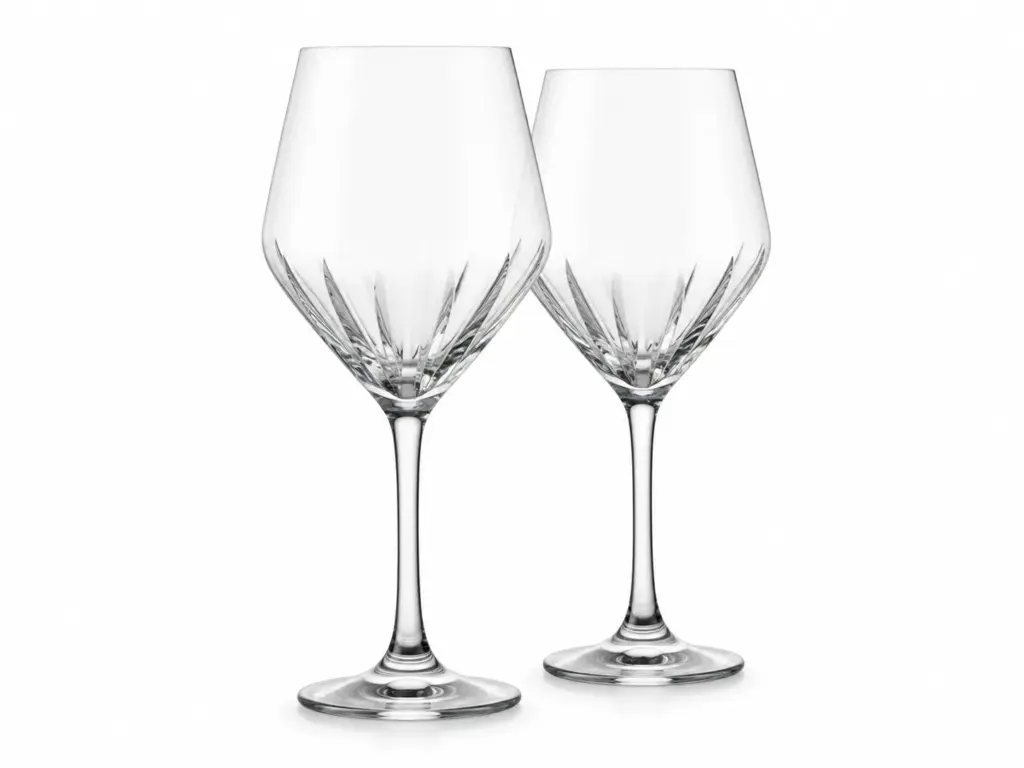 Crystal Wine Glass Duo