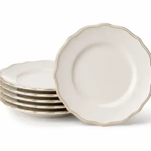 Porcelain Dessert Plate Set