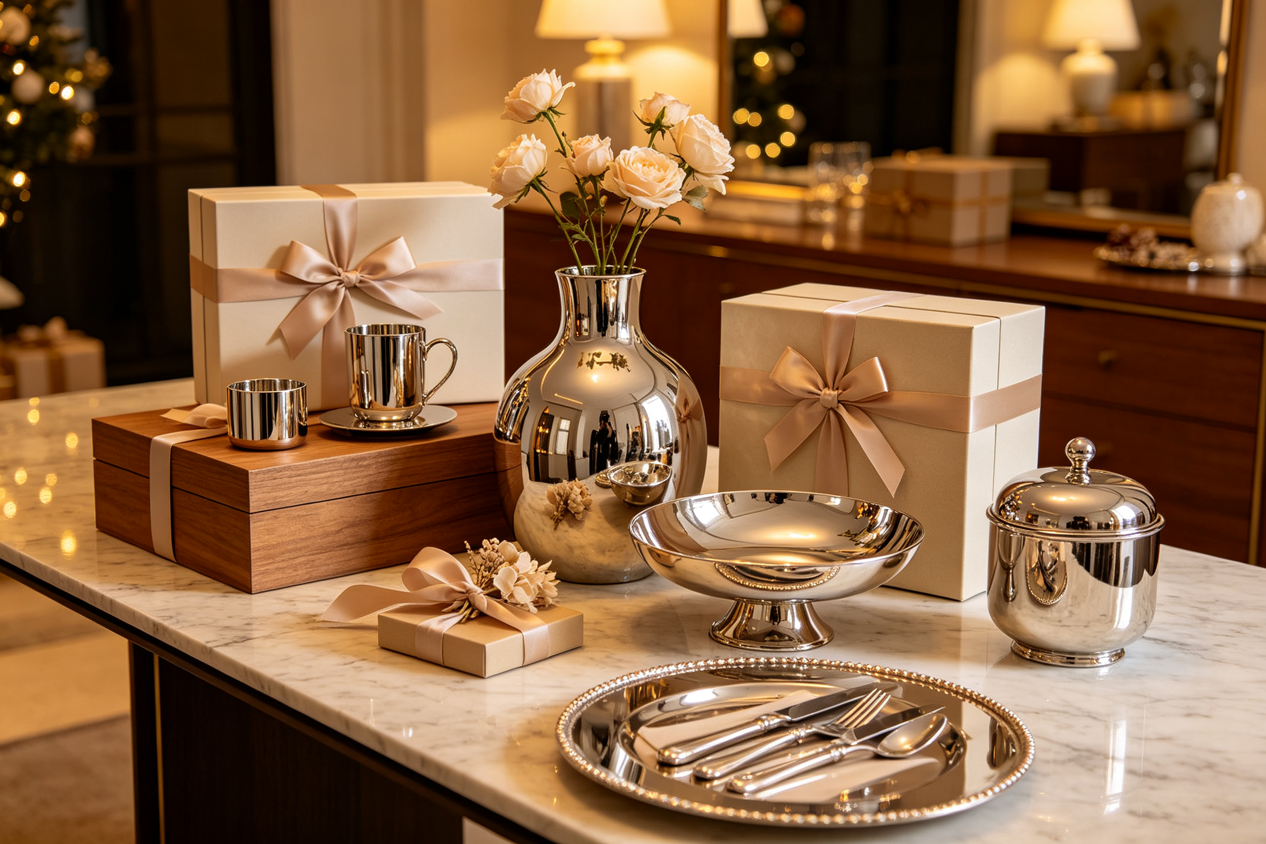 Louissanka stainless steel artware as a luxury gift